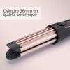 Buy with crypto BABYLISS C112E Curl Styler Luxe curling iron - Slotted cylinder with ceramic plates - Fresh air technology - Large diameter-2