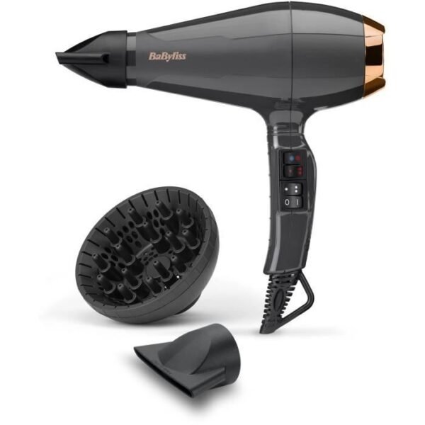 Buy with crypto BABYLISS 6719 professional dresses - Professional diffuser - AC engine - Power 2200W-1