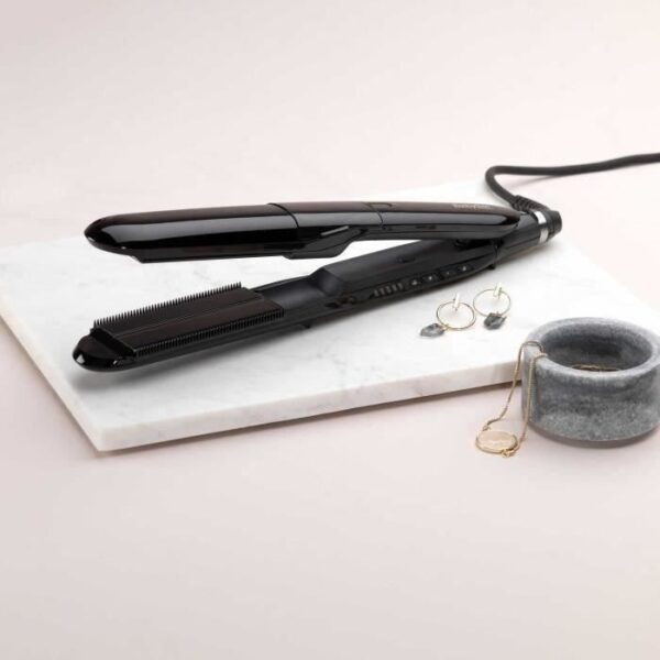 Buy with crypto Babyliss high performance steam straightener - P1314E - 230 ° - 5 temperatures - ceramic plates-2