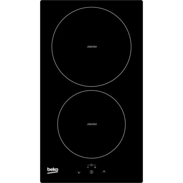 Buy with crypto Beko induction hob - 2 lights - L30 cm - HDMI32400DT-1