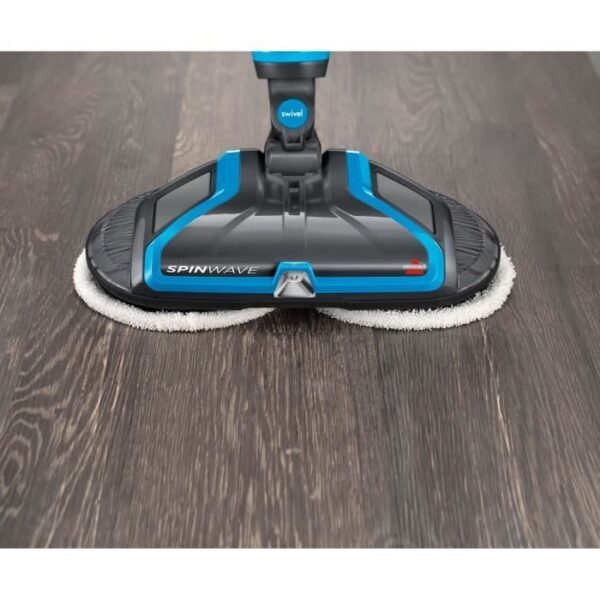 Buy with crypto Bissell spinwave / 2 in 1 cleaner / floors and tiles / 2 rotary pads / Agile and light design-2