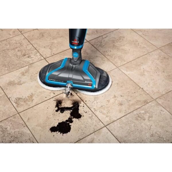 Buy with crypto Bissell spinwave / 2 in 1 cleaner / floors and tiles / 2 rotary pads / Agile and light design-4