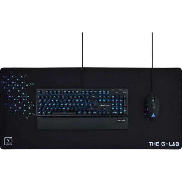 Buy with crypto THE G-LAB Gaming Mousepad XXL 900x400x4mm with anti-slip rubber-1