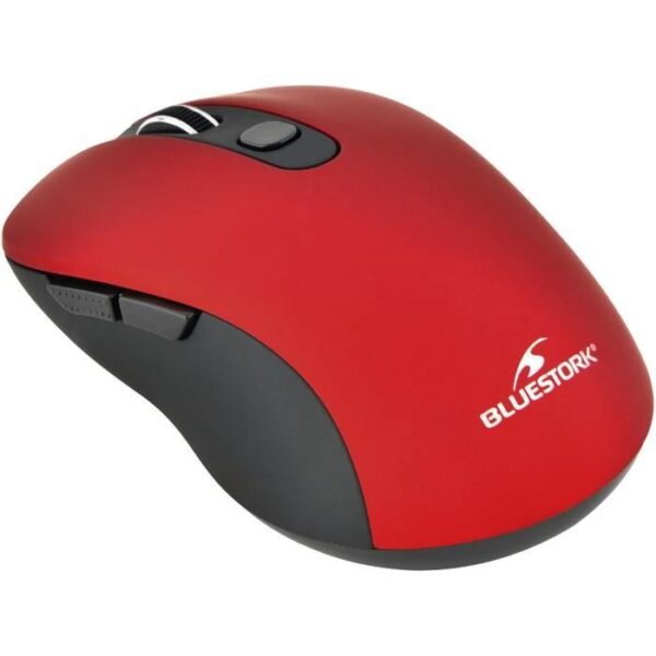 Buy with crypto Wireless Mouse - 2.4 GHz - Buttons - Red-3