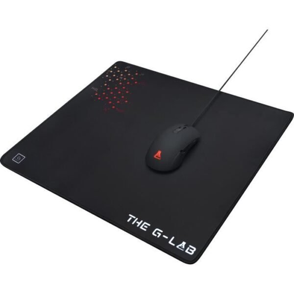 Buy with crypto THE G-LAB Gaming Mouse Pad L 450x400x4mm with non-slip rubber-1