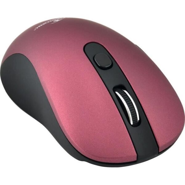 Buy with crypto BLUESTORK Wireless Mouse - 2.4 Ghz - 6 buttons - Metallic plum-2