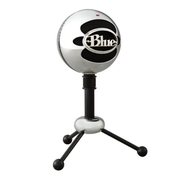 Buy with crypto Blue Snowball USB Microphone for Recording