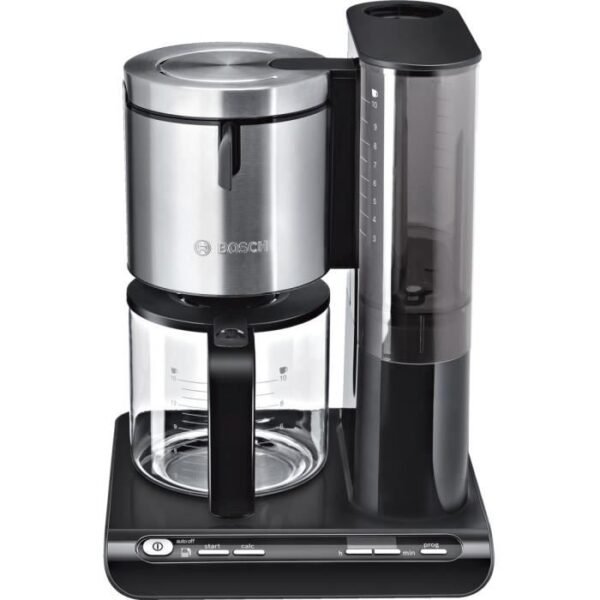 Buy with crypto Bosch TKA8633 CAFETIERE Programmable Styline - Black Filter Filter-1