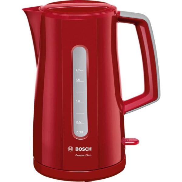 Buy with crypto Bosch Twk3a014 Compactclass electric kettle - Red-1