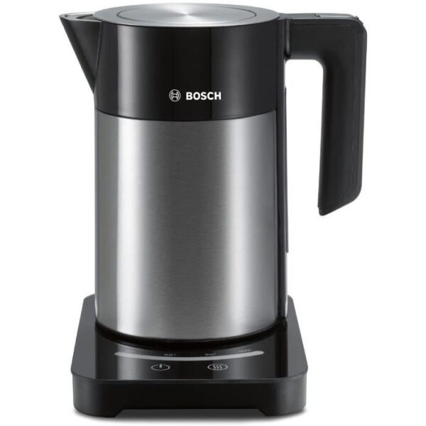 Buy with crypto Bosch TWK7203 Programmable electric kettle - Black and stainless steel-2