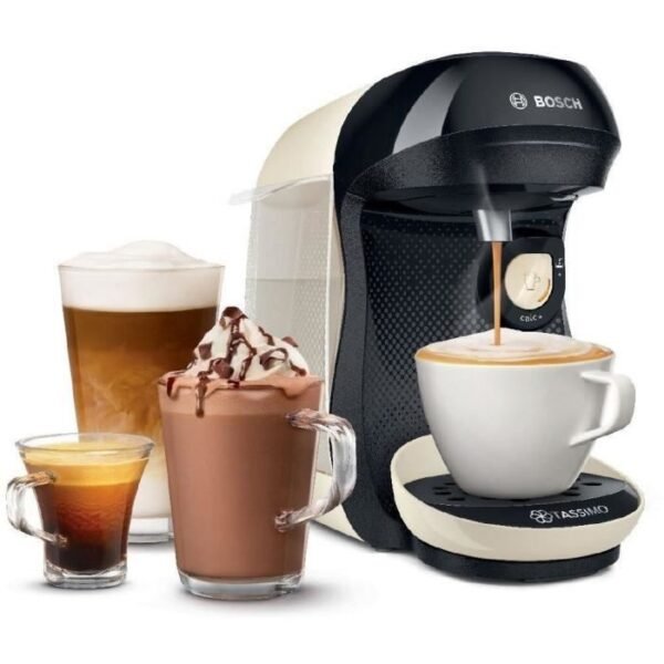Buy with crypto BOSCH - TASSIMO - T10 HAPPY - Vanilla multi-drink coffee machine-5