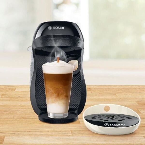 Buy with crypto BOSCH - TASSIMO - T10 HAPPY - Vanilla multi-drink coffee machine-3