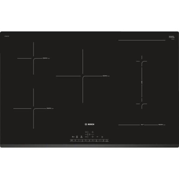 Buy with crypto BOSCH PVW831FC5E Induction Combi Table Induction Beveled 80 cm - Digital Display - DirectSelect Headband - 5 Fireplaces-1