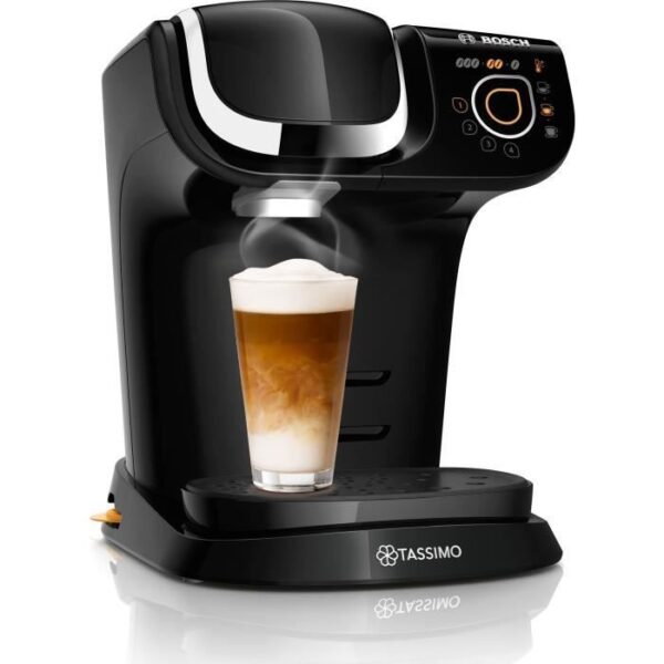 Buy with crypto Multi -Bissons coffee machine - Bosch Tassimo Tas6502 - Black-1