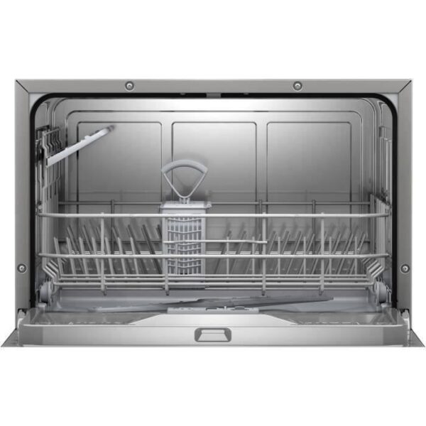 Buy with crypto Compact dishwasher Bosch SKS51E38EU SER2 - 6 Covers - Induction - L55CM - 49 DB - Stainless steel-2