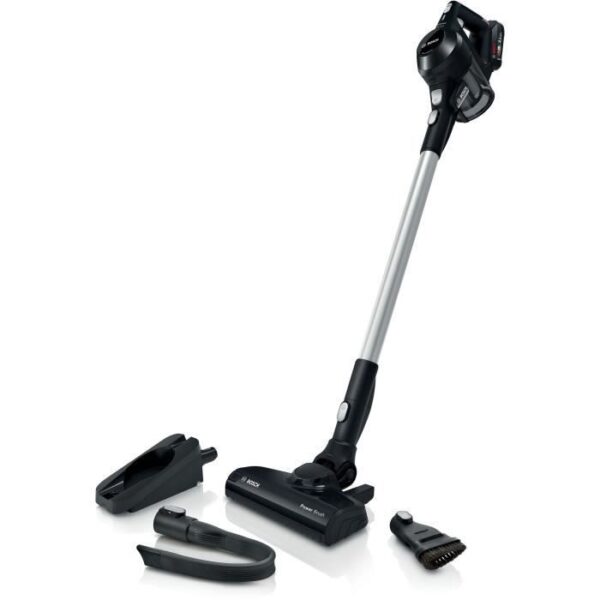 Buy with crypto Bosch BBS611BSC - Wireless multifunction broom vacuum cleaner - Black - Integrated hand vacuum cleaner - 2 speeds - 30 minutes of autonomy-1