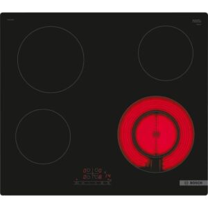 Buy with crypto Vitro table 60cm Bosch - PKF611BB8E - Type of command: At the front - Design: without frame - Double zone - Black-1