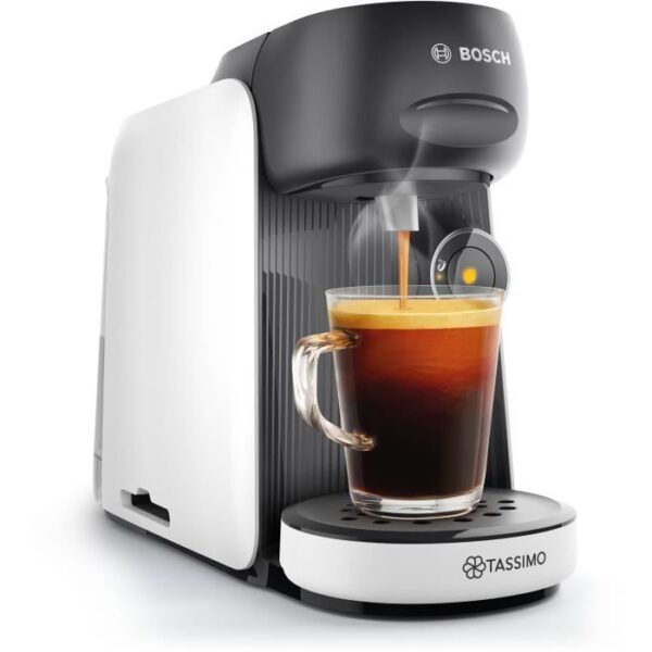Buy with crypto Multi -BOISH MULTI -BOISCH COFFER MACHINE - TAS16B4 - TASSIMO T16 Finesse - 40 Drinks - Removable water tank 0.7L - White-4