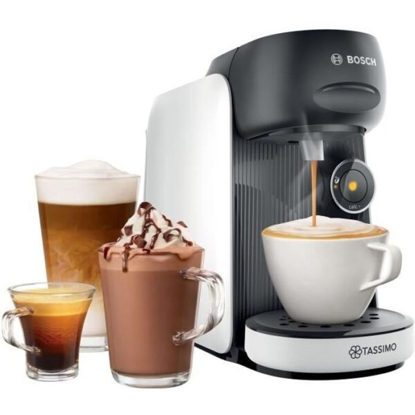 Buy with crypto Multi -BOISH MULTI -BOISCH COFFER MACHINE - TAS16B4 - TASSIMO T16 Finesse - 40 Drinks - Removable water tank 0.7L - White-1