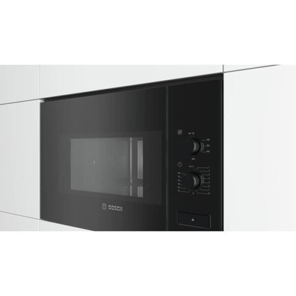 Buy with crypto BOSCH BFL550MB0 - Built-In Single Function Microwave Black - 25 L - 900 W-2