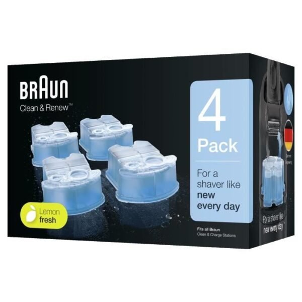 Buy with crypto Braun Clean & Renew CCR Refill Cartridges - pack of 4 refills)-6