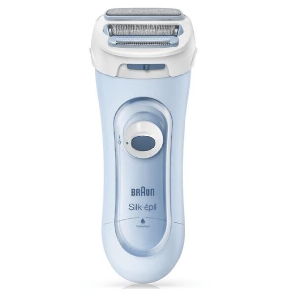 Buy with crypto BRAUN Silk-épil Lady Shaver 5-160 Electric Shaver - Female - 3 in 1 - Wireless - Wet & Dry Technology - Blue-2