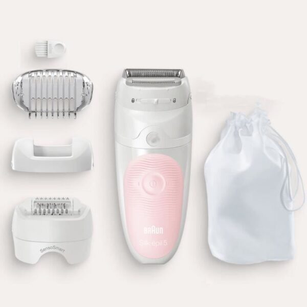 Buy with crypto Braun Silk-épil 5 5-620 Epilator - ideal for beginners - Micro-Grip technology with 28 tweezers-5