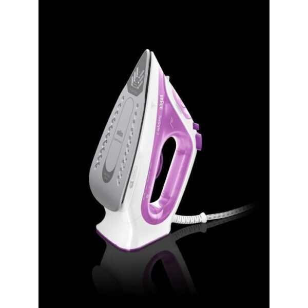 Buy with crypto Steam iron SI3030PU - Texstyle - Anti -Tarte system - Steam flow 45g/min-2