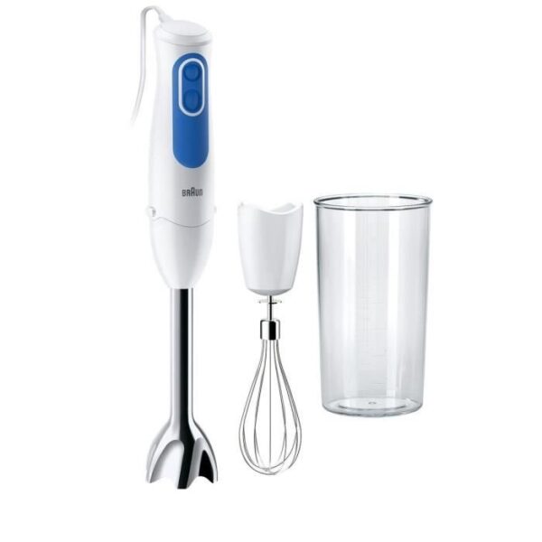 Buy with crypto BRAUN Mixer - MQ3005WH Cream - 750 W - White - Blue-4