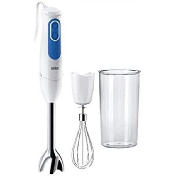 Buy with crypto BRAUN Mixer - MQ3005WH Cream - 750 W - White - Blue-2