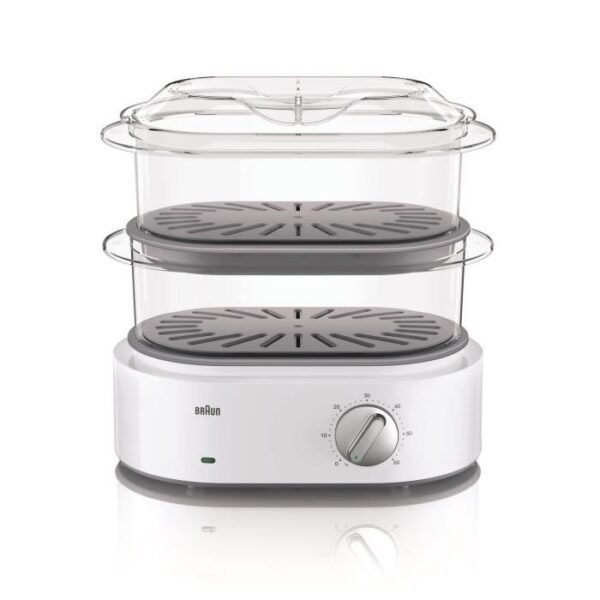 Buy with crypto Braun FS5100Wh steam cooker Identity Collection - White-1