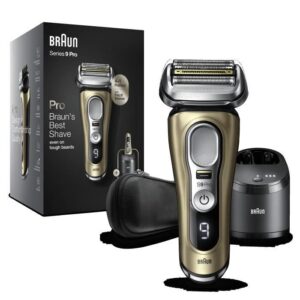 Buy with crypto BRAUN Series 9 Pro Electric Shaver 60 min PowerCase battery charging case-1