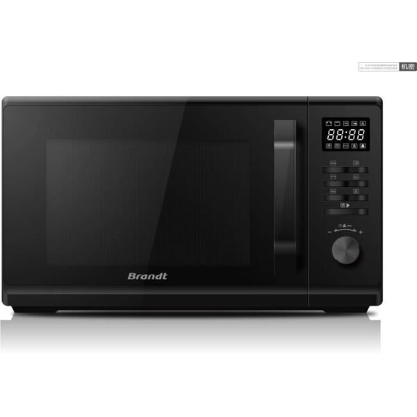 Buy with crypto Brandt SE2300B monofunction microwave - black - 23l - 800 watts-1