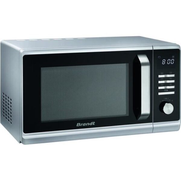 Buy with crypto Brandt SE2300S monofunction microwave - 23l - 800 watts - silver-2