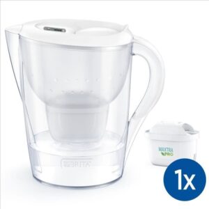 Buy with crypto Brita Carafe filter Marella XL Blanche (3.5l) included 1 Maxtra Pro All-1 cartridge-1