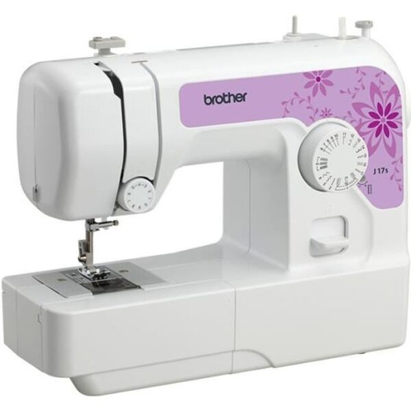 Buy with crypto BROTHER J17s Mechanical sewing machine - Attractive design - Easy to use - Powerful LED lighting-1