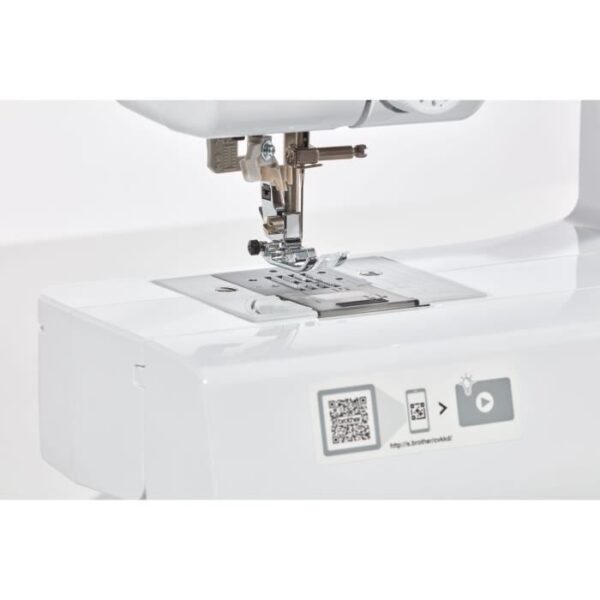 Buy with crypto BROTHER - CS10s - Electronic sewing machine - 40 stitches - Needle threading system - LCD display - White-2