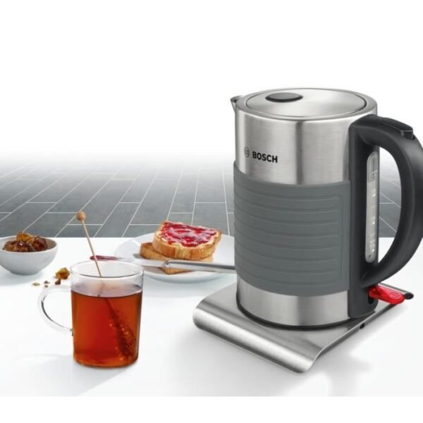 Buy with crypto Bosch TWK7S05 Electric kettle - Gray-1