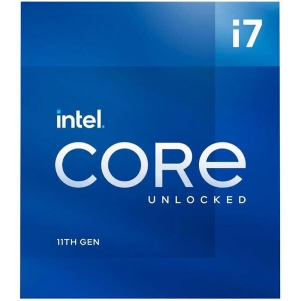 Buy with crypto INTEL - Intel Core i7-11700K processor - 8 cores / 5.0 GHz - Socket 1200 - 125W-2