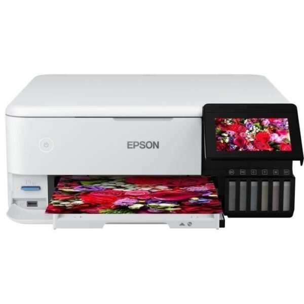 Buy with crypto 3-in-1 Multifunction Printer - EPSON - Ecotank ET-8500 - Inkjet - A4 - Color - Wi-Fi - C11CJ20401-3