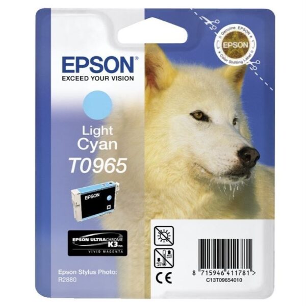 Buy with crypto Epson T0965 Wolf Ink Cartridge Light Cyan-1