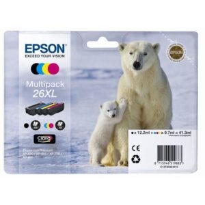 Buy with crypto Epson T2636 XL Polar Bear Mult Ink Cartridge-1