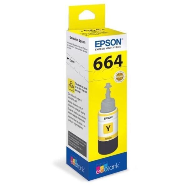 Buy with crypto Epson Ecotank T6644 Ink Bottle - 70ml Yellow-2