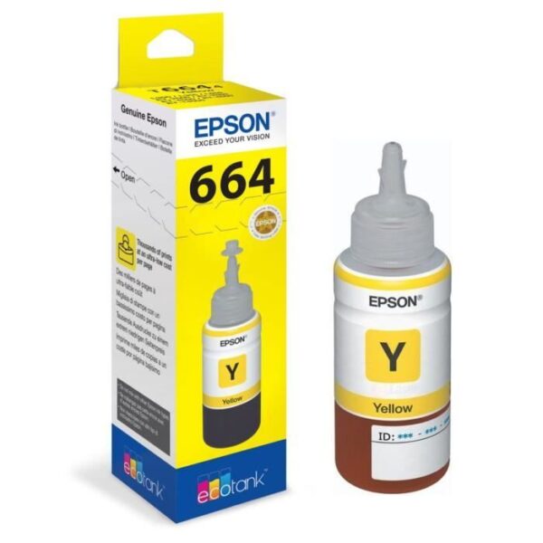 Buy with crypto Epson Ecotank T6644 Ink Bottle - 70ml Yellow-1