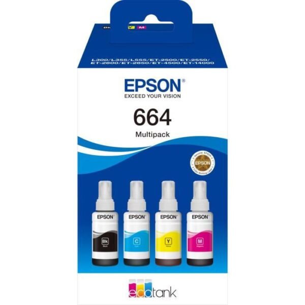 Buy with crypto Multipack 4 colors EcoTank 664-1