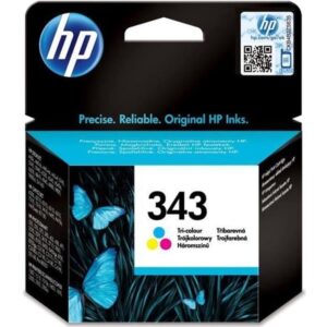 Buy with crypto HP 343 Genuine Three-color Ink Cartridge for HP Photosmart 2570 / C3170 and HP PSC 1510/1600 (C8766EE)-1