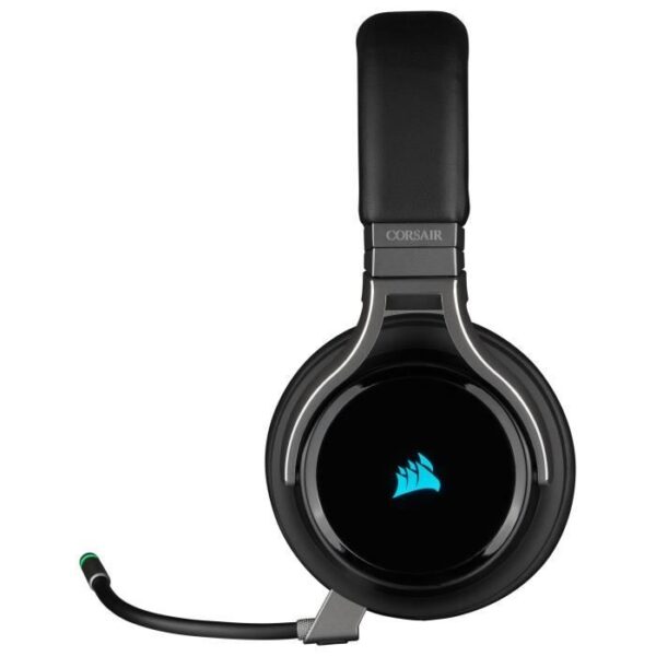 Buy with crypto CORSAIR Gamer Headset VIRTUOSO RGB Wireless Black (CA-9011185-EU)-2