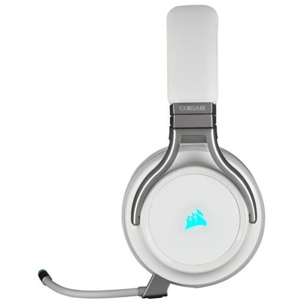 Buy with crypto CORSAIR Gamer Headset VIRTUOSO RGB Wireless White (CA-9011186-EU)-2