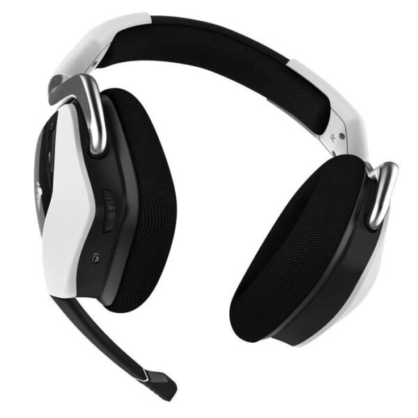 Buy with crypto CORSAIR VOID RGB ELITE Gamer Headset - Wireless - White (CA-9011202-EU)-5