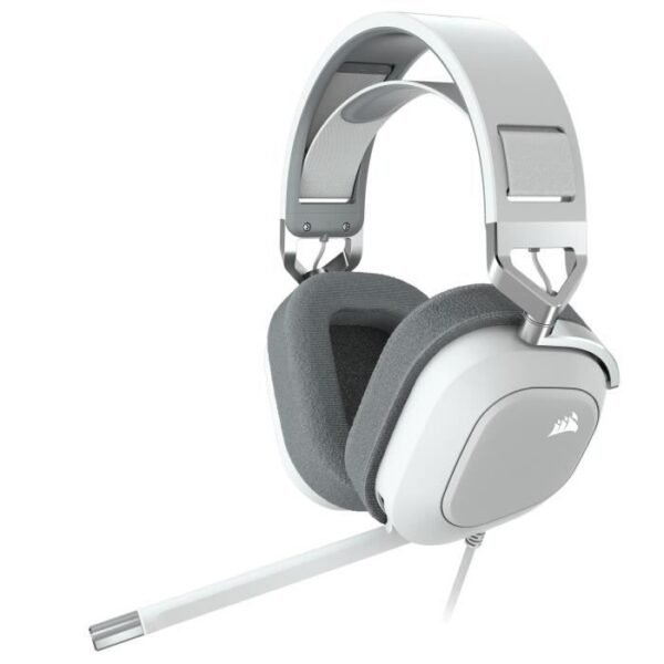 Buy with crypto Corsair Helmet Gaming Premium HS80 RGB USB-White (CA-9011238-EU)-1